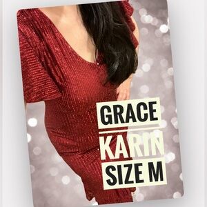 🗽Formal Sequin Dress Cap Sleeve Elegant Mermaid Dress Glitter Sparkly Cocktail.